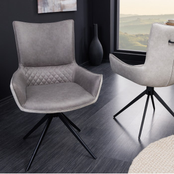 Stolička 43720 Alpine Mikrofaser Šedá Stolička 43720 Alpine Mikrofaser Šedá