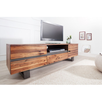 TV-skrinka 37225 160cm Drevo Acacia - PRODUKT JE SKLADOM - 1Ks