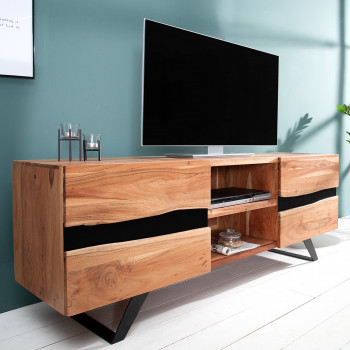 TV-skrinka 38332 160cm Drevo Acacia