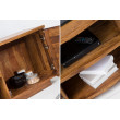 TV-skrinka 38411 150cm Relief Drevo Sheesham/Palisander TV-skrinka 38411 150cm Relief Drevo Sheesham/Palisander