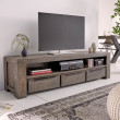 TV-skrinka 39279 170cm Masív drevo Mango Industrial look - PRODUKT JE SKLADOM - 2Ks TV-skrinka 39279 170cm Masív drevo Mango Industrial look - PRODUKT JE SKLADOM - 2Ks