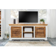 TV-skrinka 39777 Long Island 160cm Drevo Mango Prírodná/Biela TV-skrinka 39777 Long Island 160cm Drevo Mango Prírodná/Biela
