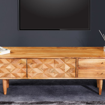 TV-skrinka 43736 Alpine 145cm Drevo Acacia Honey TV-skrinka 43736 Alpine 145cm Drevo Acacia Honey