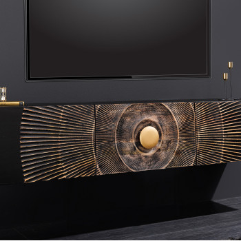 TV-skrinka 44250 Bailey 160cm Drevo Mango