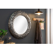 Zrkadlo 38724 Ø82cm Mosaic silver-aluminium - PRODUKT JE SKLADOM