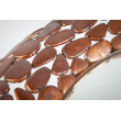 Zrkadlo 38743 Ø82cm Mosaic medené-aluminium Zrkadlo 38743 Ø82cm Mosaic medené-aluminium