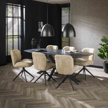 Jedálenský stôl 56-49 Danish Ovál 215x105cm  Jedálenský stôl 56-49 Danish Ovál 215x105cm