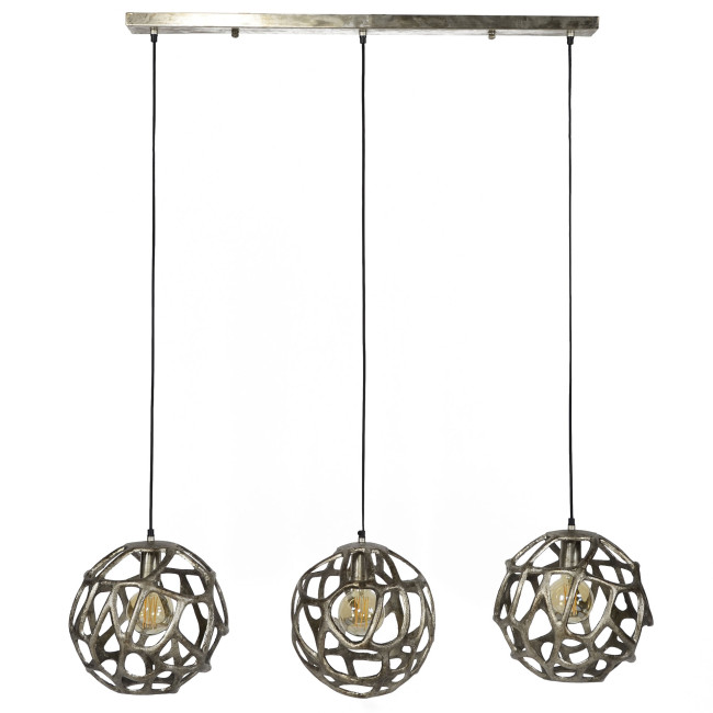 Luster 71-62 3 x Ø29cm Industry Sand-cast aluminium - PRODUK JE SKLADOM - 1Ks Luster 71-62 3 x Ø29cm Industry Sand-cast aluminium - PRODUK JE SKLADOM - 1Ks