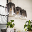 Luster 72-50 3 x Ø32cm Chromed glass