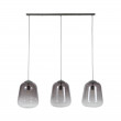 Luster 72-50 3 x Ø32cm Chromed glass