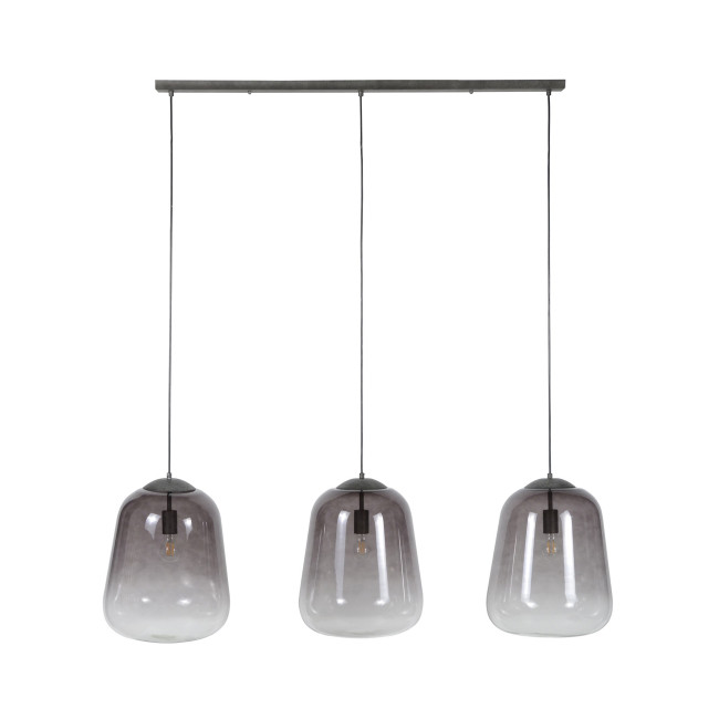 Luster 72-50 3 x Ø32cm Chromed glass