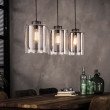 Luster 72-52 3 x Ø20cm Grid glass - PRODUKT JE SKLADOM - 1Ks