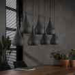 Luster 80-96 7 x Ø15cm industry cone