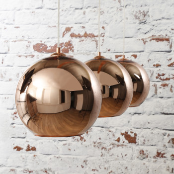 Luster 81-28 3L Globe Cooper - PRODUKT JE SKLADOM - 2Ks Luster 81-28 3L Globe Cooper - PRODUKT JE SKLADOM - 2Ks