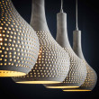 Luster 81-41 4 x Ø28cm industry concrete cone Luster 81-41 4 x Ø28cm industry concrete cone
