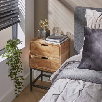 Nočný stolík 21-30 Flat Drevo Acacia Nočný stolík 21-30 Flat Drevo Acacia