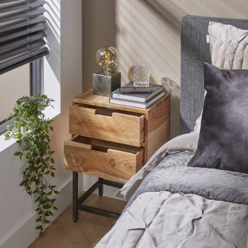 Nočný stolík 21-30 Flat Drevo Acacia Nočný stolík 21-30 Flat Drevo Acacia