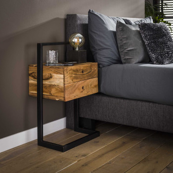Nočný stolík 23-68 Rigid Drevo Acacia Nočný stolík 23-68 Rigid Drevo Acacia