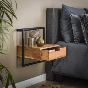 Nočný stolík 25-95 Air Drevo Acacia