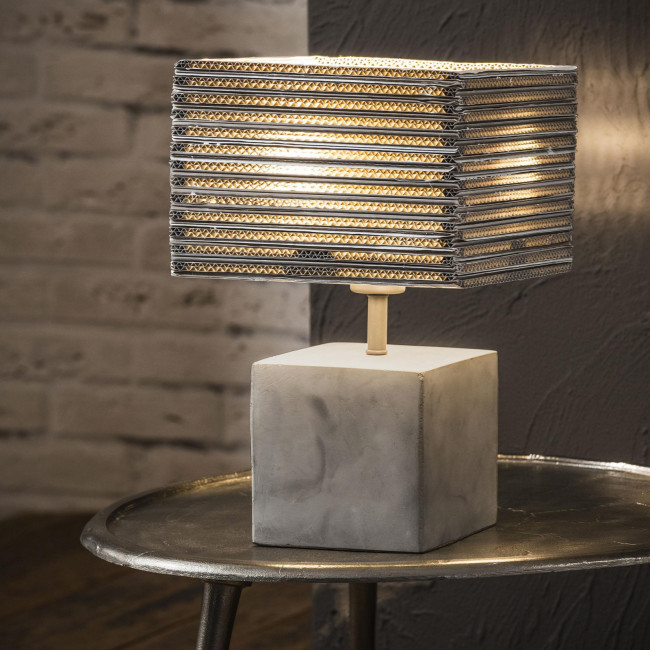 Stolová lampa 72-98 concrete/Carta - PRODUKT JE SKLADOM - 2Ks Stolová lampa 72-98 concrete/Carta - PRODUKT JE SKLADOM - 2Ks